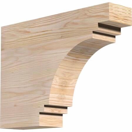 Ekena Millwork Pescadero Smooth Rafter Tail, Douglas Fir, 3 1/2"W x 12"H x 16"L RFT04X12X16PEC00SDF